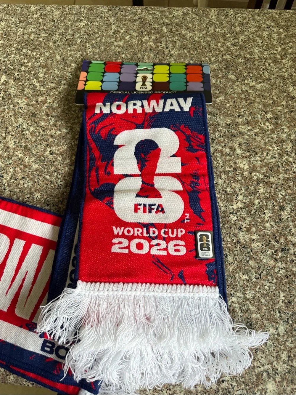 World Cup 2026 soccer scarf france senegal mbappe gameday souvenir